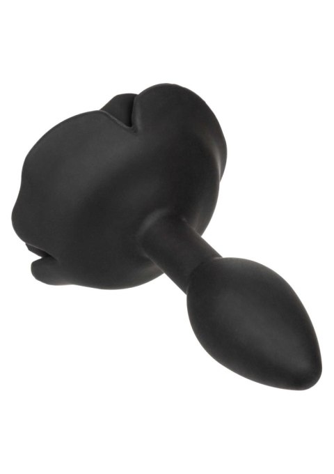 Small Rose Anal Plug Black CalExotics