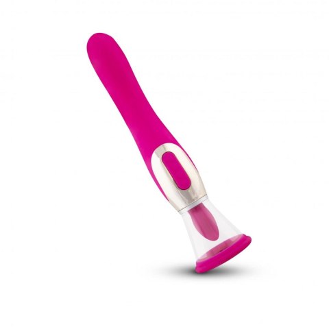 Pleasure Pump With G-Spot Vibrator - Pink Teazers