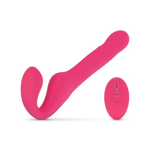 Teazers Strapless Strap On Vibrator - Pink Teazers