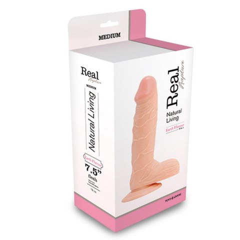 Dildo dokładnie jak penis sterczące naturalne 21cm Real Rapture