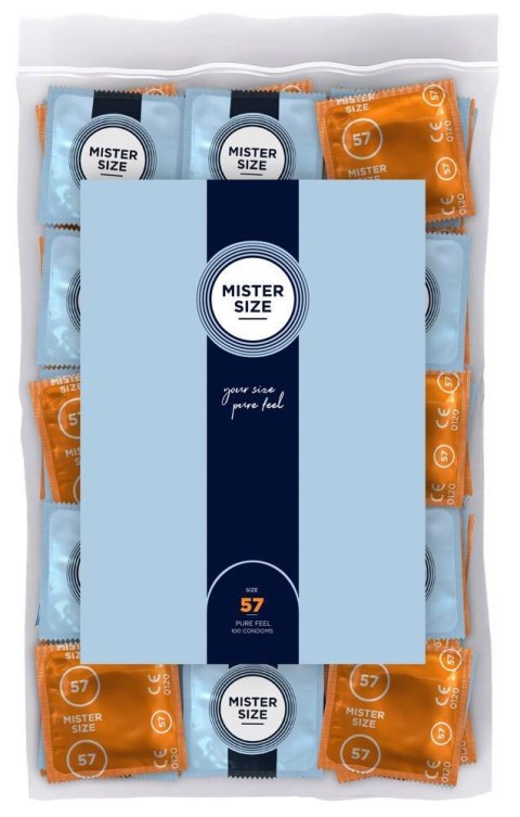 Mister Size 57mm pack of 100 Mister Size