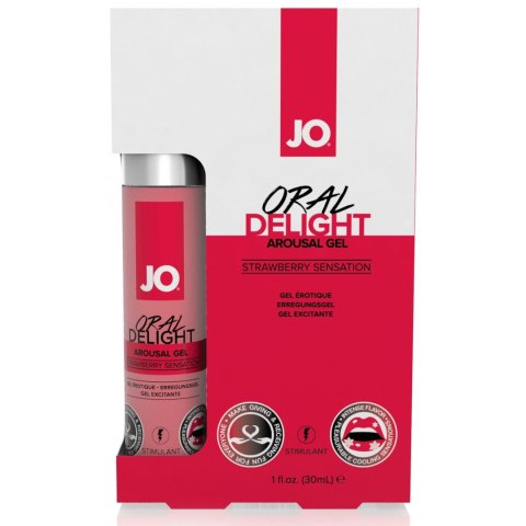 System JO - Oral Delight Arousal Gel Strawberry Sensation 30 ml JO