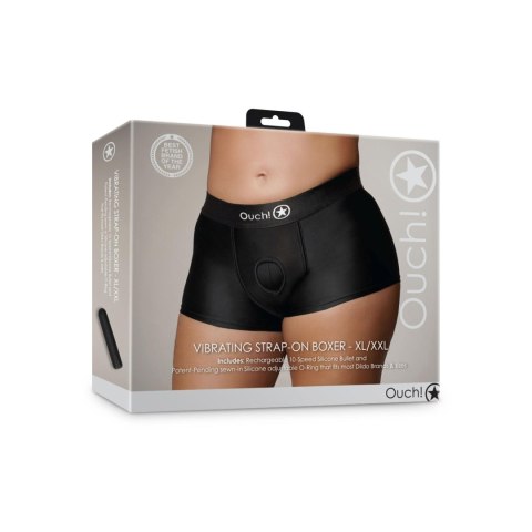 Vibrating Strap-on Boxer - XL/XXL Ouch!