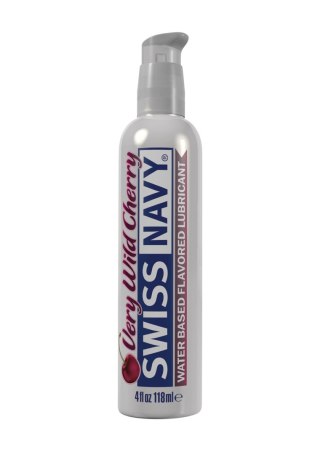 Lubricant with Very Wild Cherry Flavor - 4 fl oz / 118 ml Swiss Navy