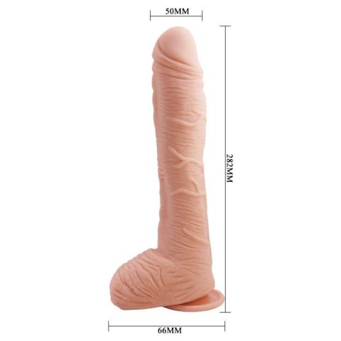 Duże dildo realistyczny sztuczny penis członek 28c BAILE