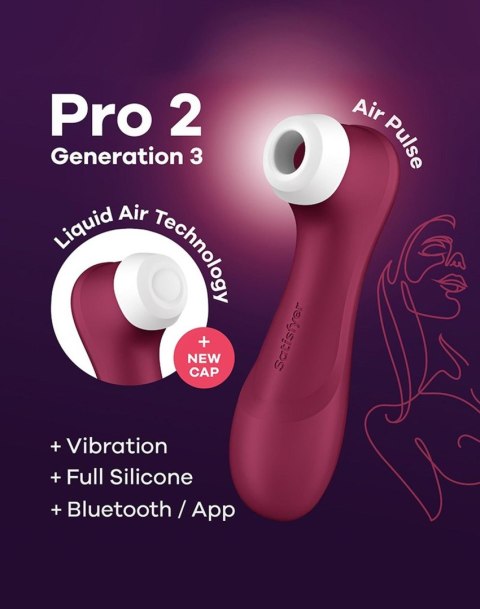 Masażer łechtaczki stymulator ssący silny orgazm Satisfyer