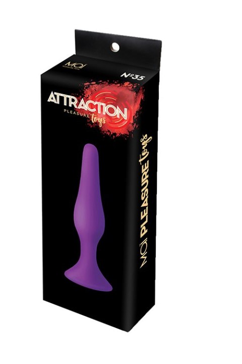 Plug-MAI No.35 ANAL PLUG XL PURPLE Attraction