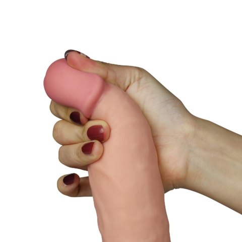 Realistyczne dildo z jądrami i wibracjami 21,5 cm Lovetoy