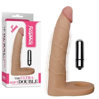 Strap-on gumowy sex analny żylasty trzon 18 cm Lovetoy