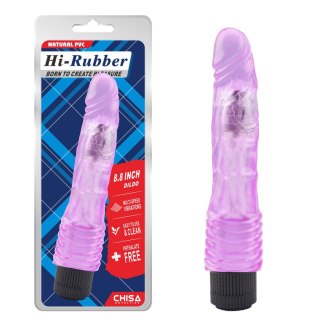 8.8 Inch Dildo - Purple HI-Rubber