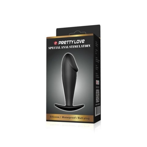 Mały korek analny jak mini penis plug silikon 10cm Pretty Love