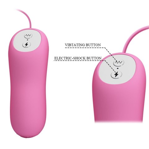 PRETTY LOVE - ELECTRIC SHOCK & VIBRO-BULLETS, 7 vibration functions 3 electric shock functions Pretty Love