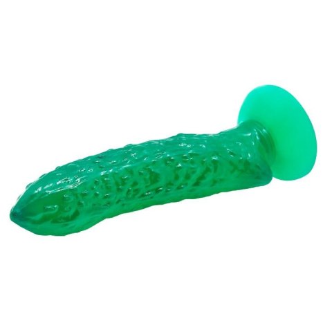 Dildo fikuśny ogórek chropowata tekstura 17 cm BAILE