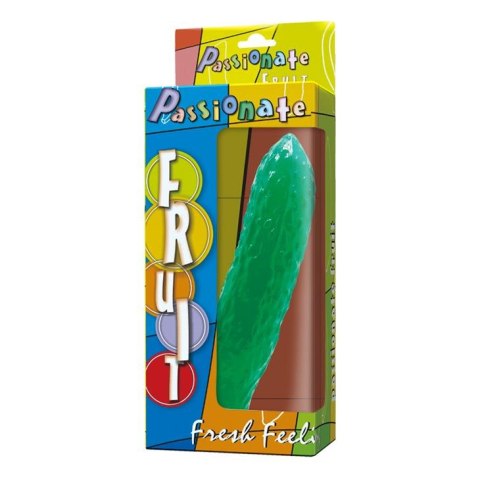 Dildo fikuśny ogórek chropowata tekstura 17 cm BAILE