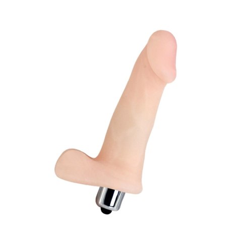 Dildo realistyczny wygląd penis z jądrami 12,5 cm BAILE