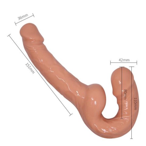 Podwójne dildo realistyczny wygląd idealne dla par BAILE