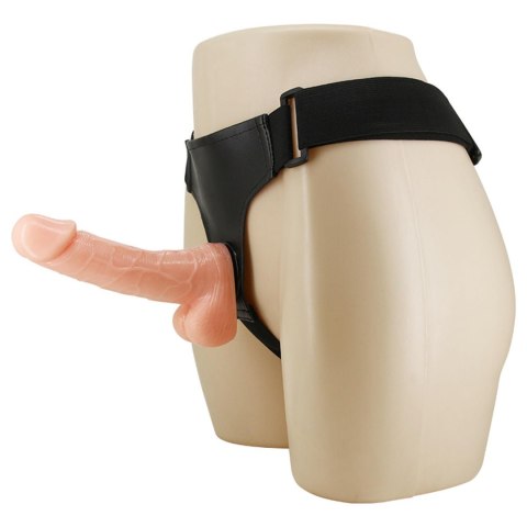 Strap On Uprząż z realistycznym żylastym penisem BAILE