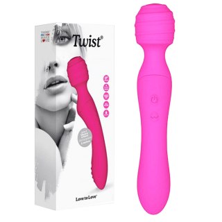 Wielofunkcyjny masażer Twist Wand Rose