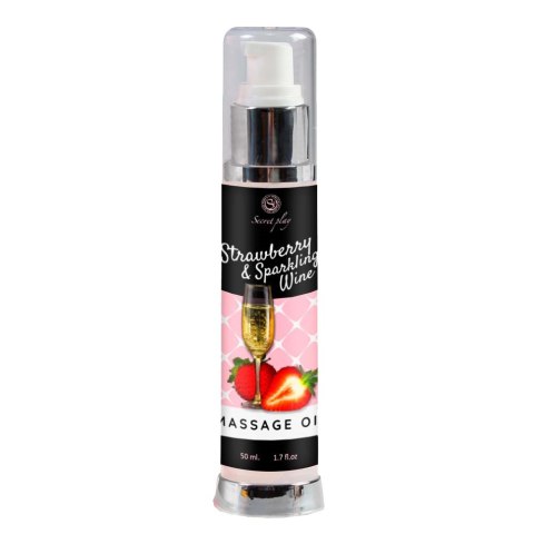 Olejek Strawberry & Sparkling Wine Massage 50 ml