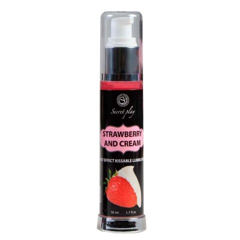 Żel Strawberry & Cream Hot Effect 50 ml