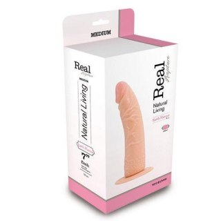 Dildo członek wibrator penis z przyssawką sex 18cm Real Rapture