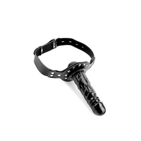 Knebel-FF BALL GAG WITH DILDO BLACK Pipedream