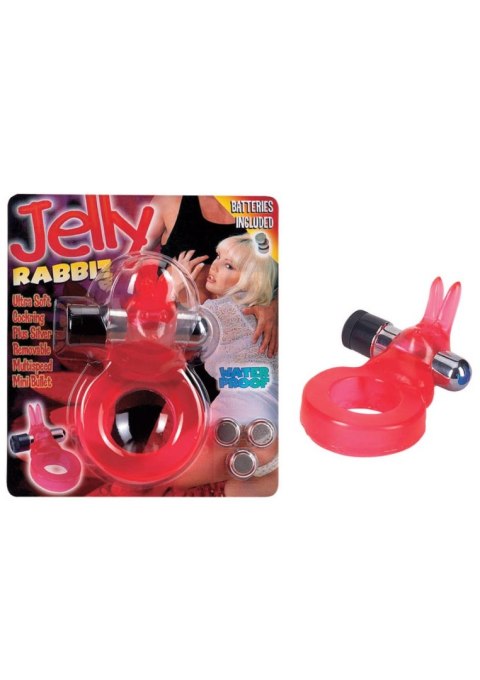 Pierścień-JELLY RABBIT COCKRING VIBRO Seven Creations