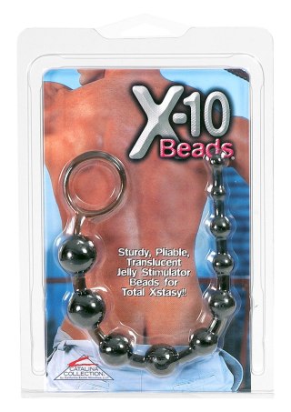 Plug/kulki-X-10 BEADS BLACK CalExotics