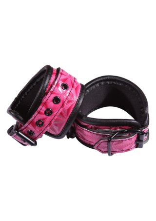 Kajdanki-sinful ankle cuffs pink NS Novelties