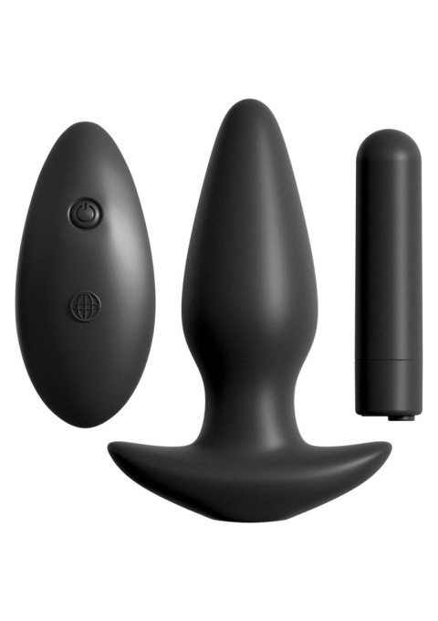 Plug/vibr-REMOTE CONTROLE SILICONE PLUG Pipedream