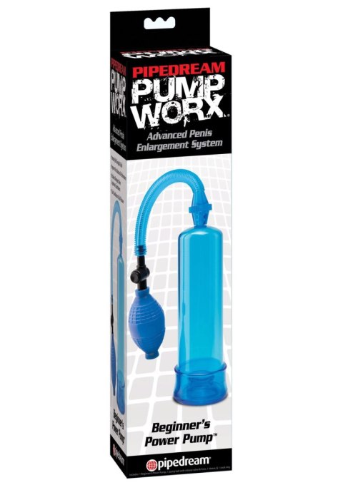 Pompka-pw beginners power pump blue Pipedream