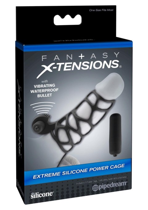 Stymulator-fx extreme silicone power cage Pipedream