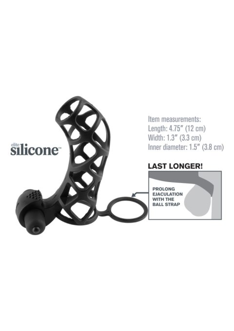 Stymulator-fx extreme silicone power cage Pipedream