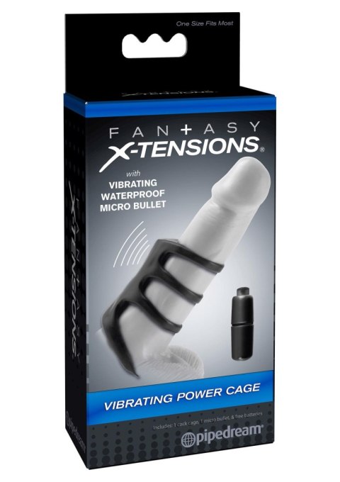 Stymulator-fx vibrating power cage Pipedream