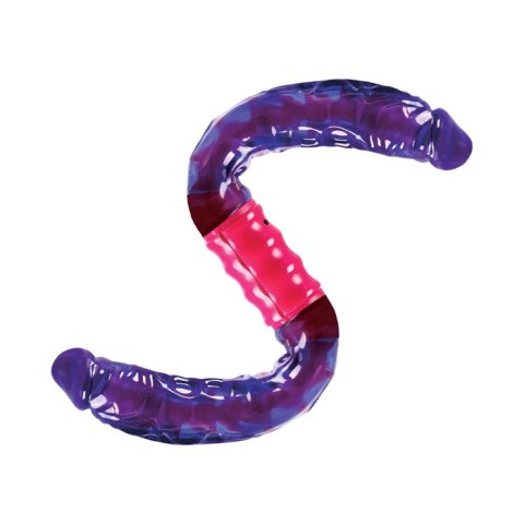 Wibrator-DUAL VIBRATING FLEXI-DONG PURPLE CalExotics