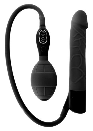 Wibrator-INFLATABLE VIBRATOR BLACK Seven Creations