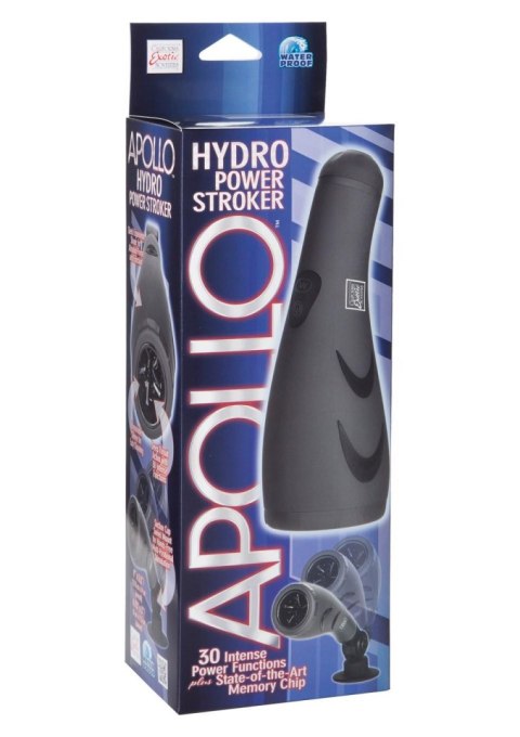 Masturbator-APOLLO HYDRO POWER STROKER GREY CalExotics