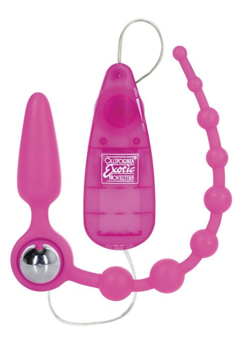 Plug/vibr-BOOTY CALL BOOTY DOUBLE DARE PINK CalExotics