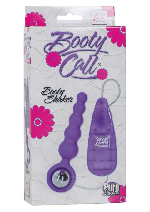 Plug/vibr-BOOTY CALL BOOTY SHAKER PURPLE CalExotics