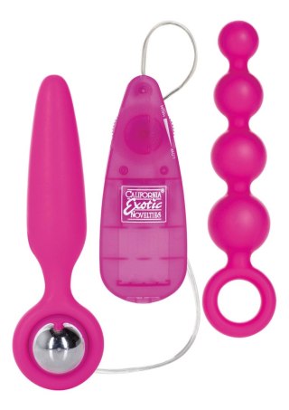 Plug/vibr-BOOTY CALL BOOTY VIBRO KIT PINK CalExotics