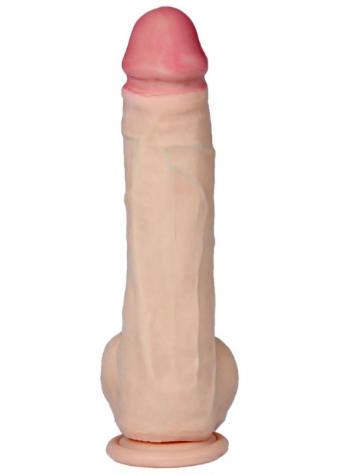 Dildo z kręgosłupem wyginane realistyczne sex 25cm B - Series Real