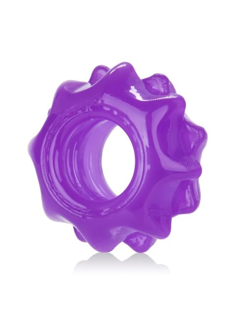 Pierścień-REVERSIBLE RING SET PURPLE CalExotics