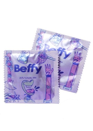 Prezerwatywy-BEFFY ORAL DAM (2 PCS) Scala Selection