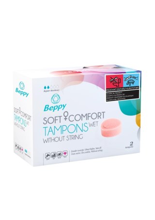 Tampony-BEPPY SOFT&COMFORT TAMPON WET 2PCS Beppy