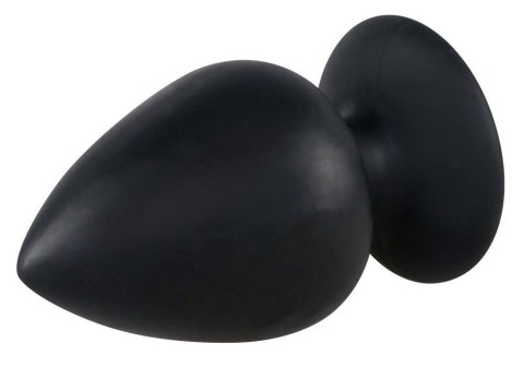 Duży korek analny plug zatyczka silikonowa 14cm Black Velvets