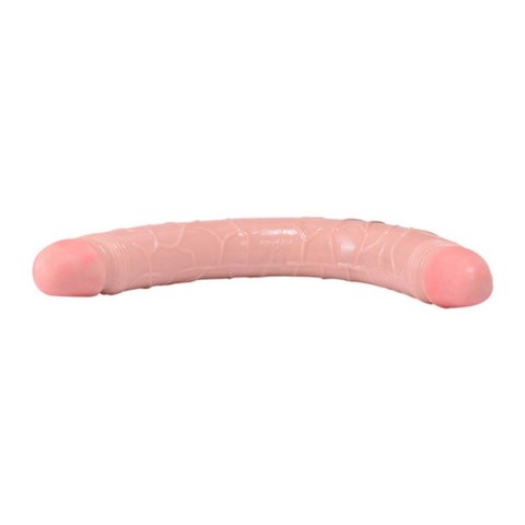 Elastyczny penis dildo podwójna penetracja 34cm Real Rapture