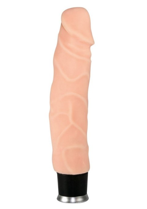 Jak prawdziwy penis miły przyjemny wibrator 23cm Nature Skin