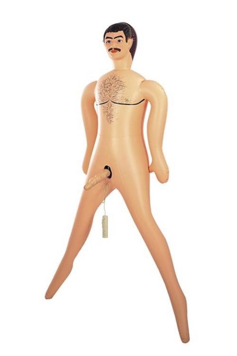 Lalka-BIG JOHN PVC INFLATABLE DOLL WITH PENIS NMC