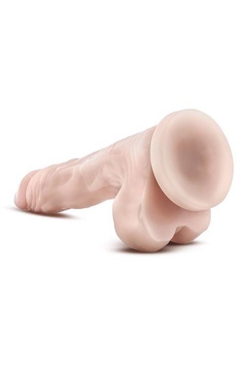 Naturalne dildo jak penis na przyssawce sex 19cm Blush