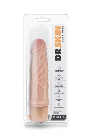 Realistyczny naturalny wibrator z regulacją penis Blush